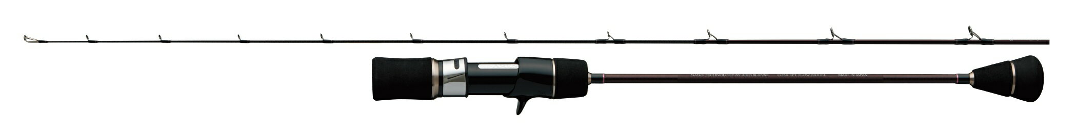 宇崎日新(NISSIN) オフショアジギング　BLACK JAGUAR 神夢威　KB603/2　6’3"/1.91　【竿】