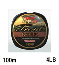 サンヨーナイロン(Sanyo) APPLAUD GT-R TROUT GOLD【ジーティーアール トラウト ゴールド】 100m 4LB(0.85号)