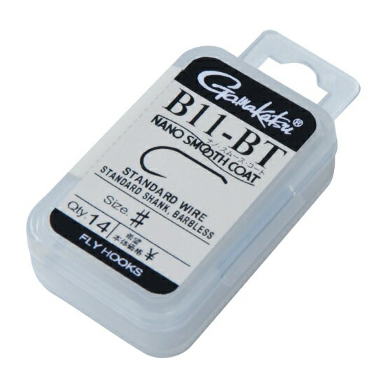 【5枚セット/クリックポスト】 がまかつ(gamakatsu) フライ・毛鈎 B11-BT ナノスムースコート