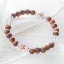 桜念珠ブレスレット<M><L>