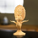 檜彫り 孔雀明王 孫顕秋 作 限定 専用化粧箱収納(3)