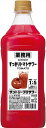 【送料無料！】サントリー　プロサワーすっきりトマトサワーコンク　業務用1.8Lペット 【6本入り1ケース】