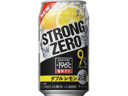 【3980円以上 送料無料！】サントリー　−196℃ストロングゼロダブルレモン　350ml24本入り　