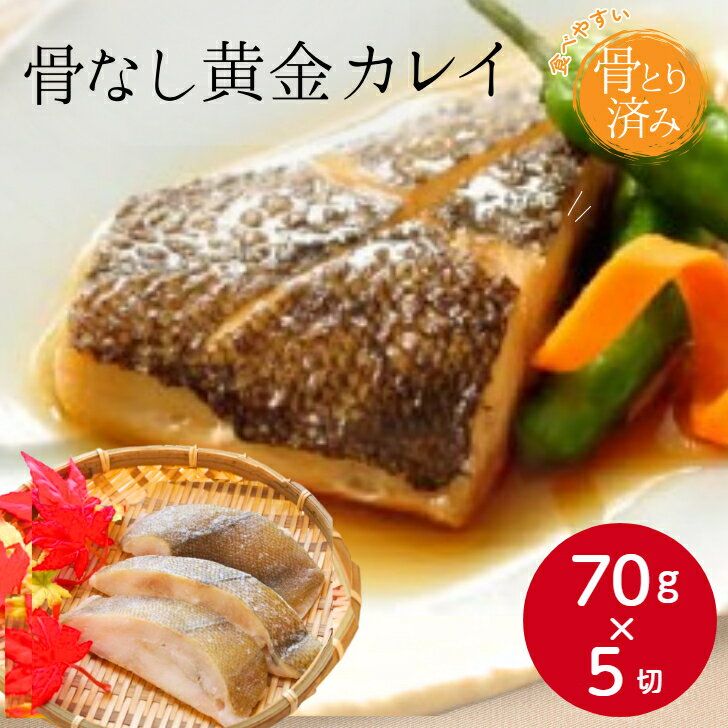 【業務用 カレイ 切身 冷凍】おいしい海 骨なし黄金カレイ(そのままクック)70g×5切れ 魚 切り身 かれい 冷凍魚 煮付け 鍋 焼き おかず 便利 時短 簡単 プロ商材 楽々 調理 アレンジ 魚介 魚