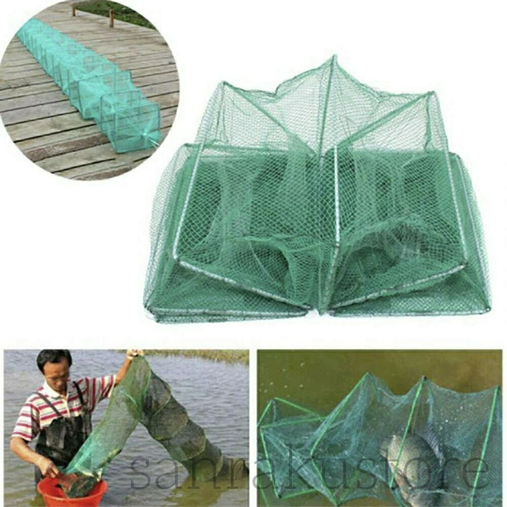 釣具 3.7m 四角 捕獲ネット 漁師 漁 網 あみ 爆釣 魚捕り 網かご 餌を入れて鎮めるだけで簡単に魚が捕れる 漁具ボラ チヌ メバル 鯛 タナゴ エビ 鮎 ウナギ 鯉 ナマズ フナ かに籠 魚籠 折り畳み網 網籠 釣り用品