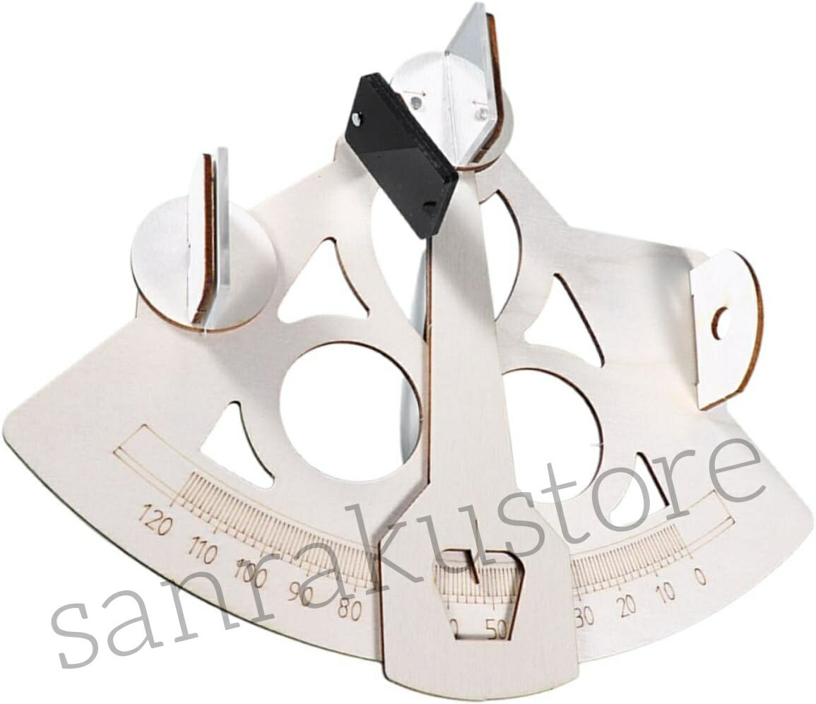 【送料無料】1 セット 六分儀モデル 科学 Diy科学キット Diy六分儀組み立ておもちゃ 科学実験プロジェクト 海洋航海教育ギフト 教育六分儀 Diy六分儀作成キット 航海の