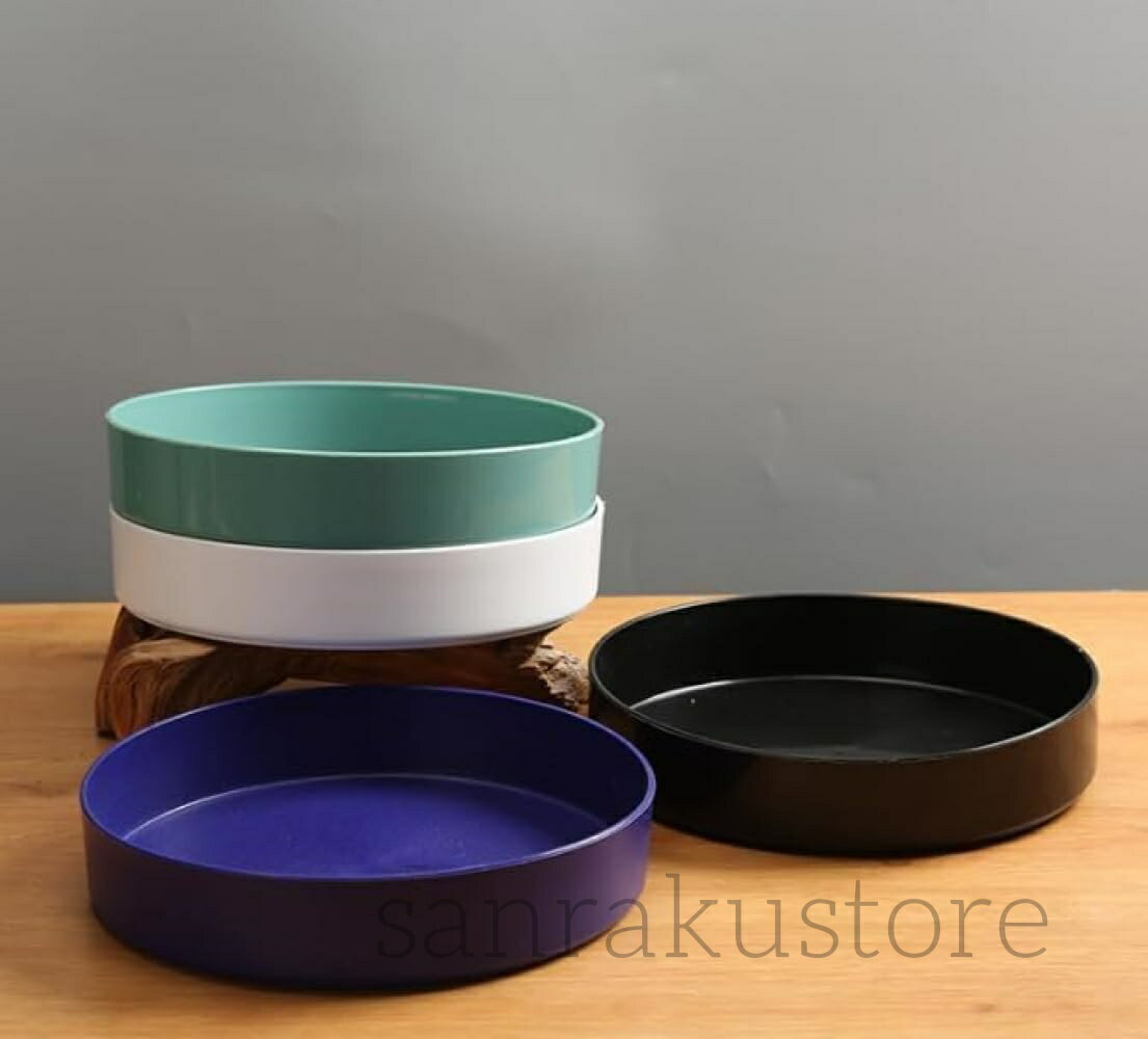 【送料無料】プラスチック製 花器セット 水盤付き 花瓶 盆栽用 鉢 生花 観葉植物 フラワーベース 園芸..