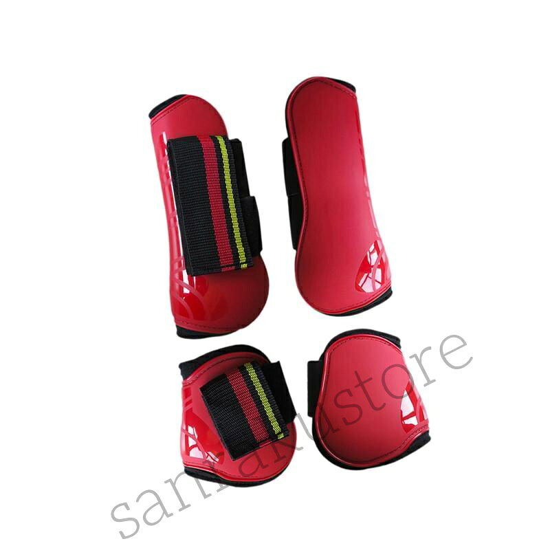 【送料無料】馬ゲートル 4ピースセット 馬腱ゲートル レッグラップ 前脚用 後脚用 ...