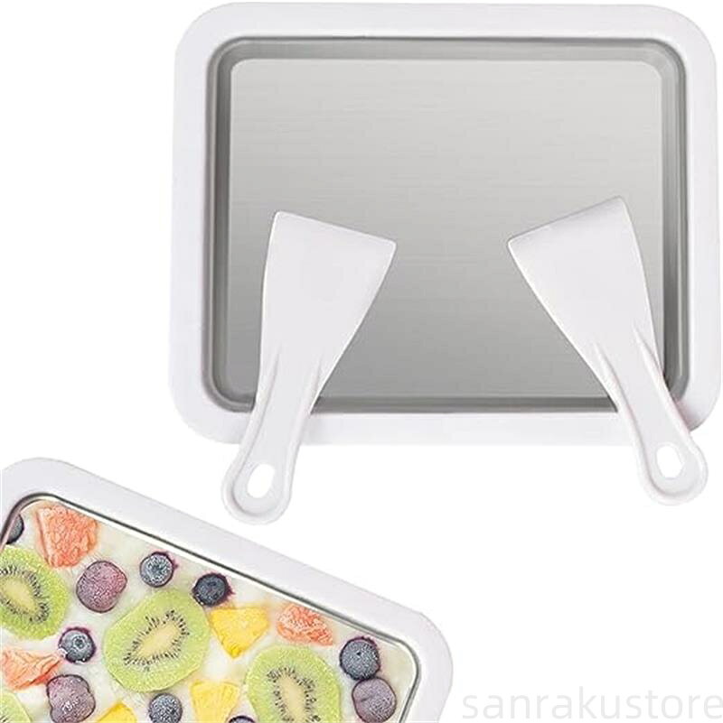 【送料無料】シャーベット メーカー ロールアイスクリームメーカー 電気不要 ハピロール アイスクリームメーカー シャーベットメーカー ジェラート ロールアイス プレート 手作り おうちで 自宅で 簡単 安心 ホームパーティー アイスヨーグルト 自制 お菓子