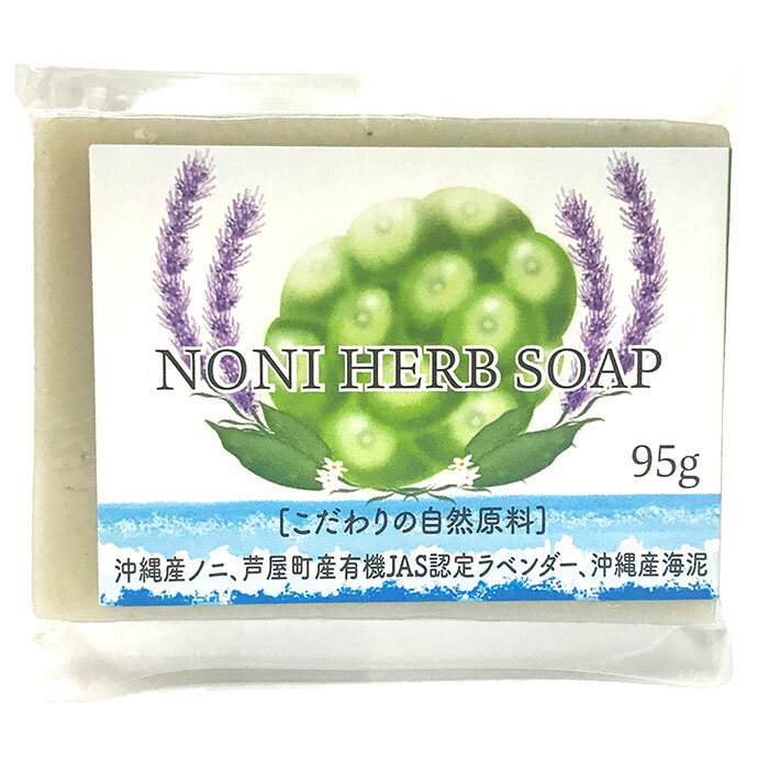 パルセイユ ノニハーブソープ 95g PALSEYLLE 洗顔石鹸 しっとり 潤い 毛穴ケア ノニエキス