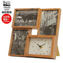マグネット magnet フォトフレーム BIT4 TEAK 時計 写真立て 大切 時間 思い出 ギフト プレゼント用 ご自宅用 おしゃれ インテリア 卒業記念...