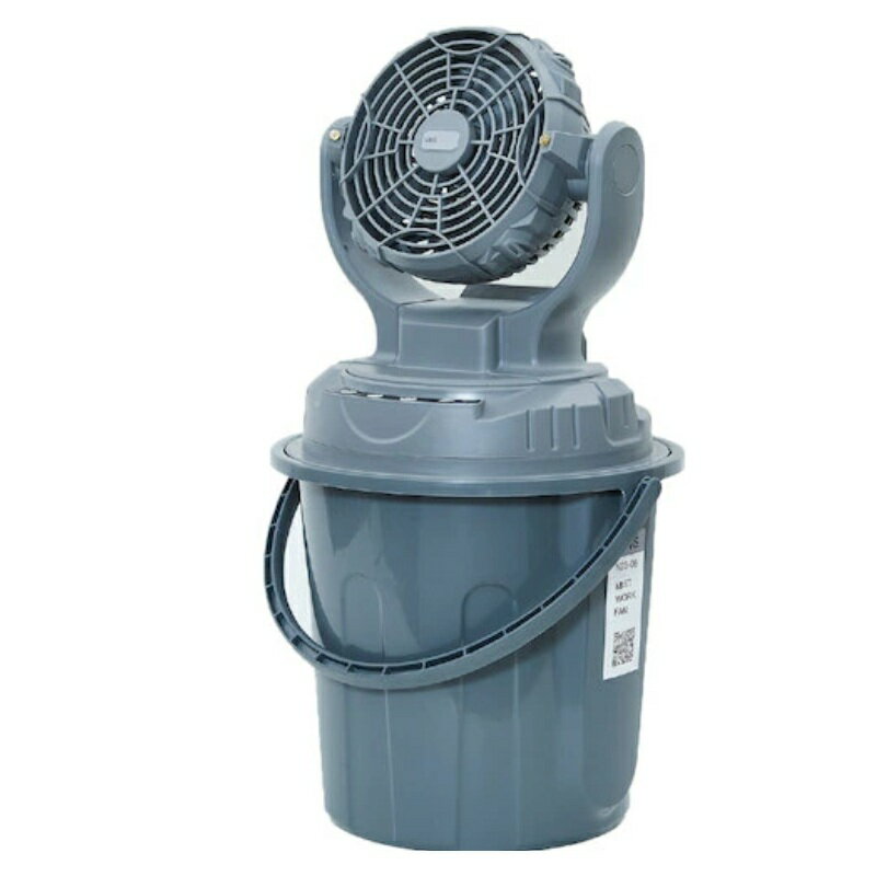 「(SHOWA)昭和商会 扇風機 ミストワークファン コードレス ポータブル N23-06　熱中症対策　工場などの現場で大活躍☆