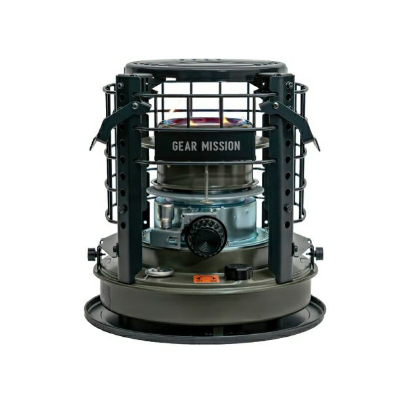 トヨトミ 煮炊き暖房用石油こんろ(COOKING STOVE)　 GEAR MISSION K3-GM1-G