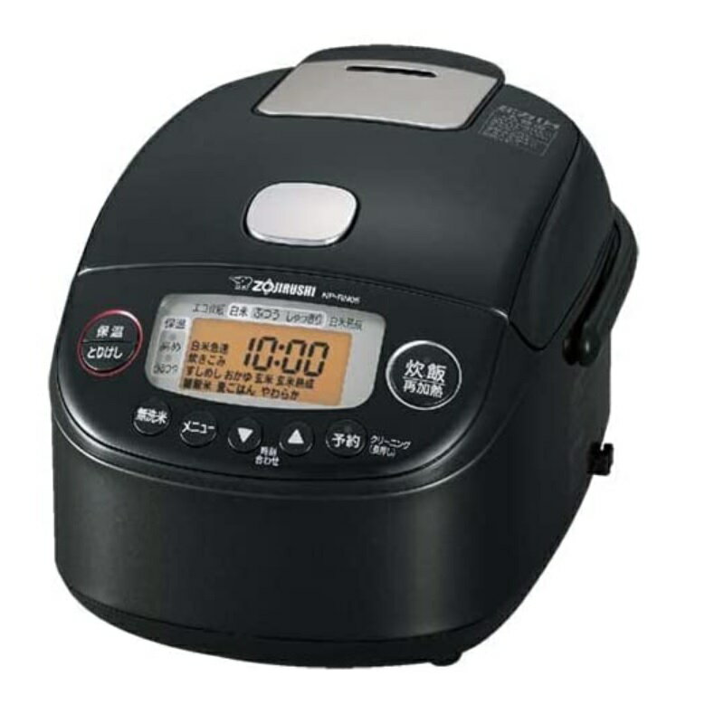 象印 小容量圧力IH炊飯ジャー 極め炊き ブラック NP-RN05-BA(1台)のサムネイル
