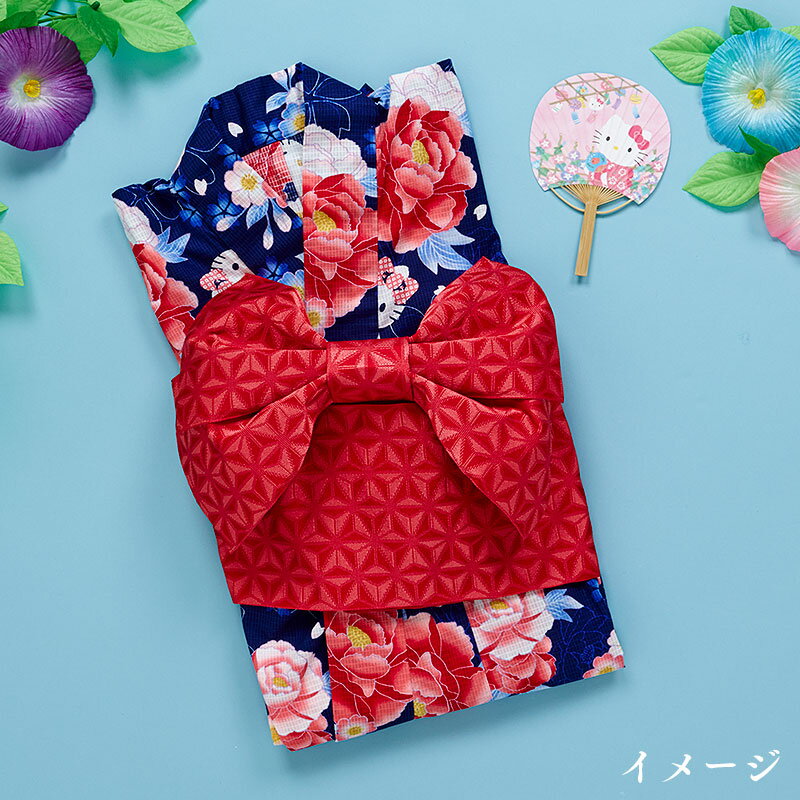 【楽天市場】ハローキティ 大人浴衣(結び帯)：サンリオオンラインショップ