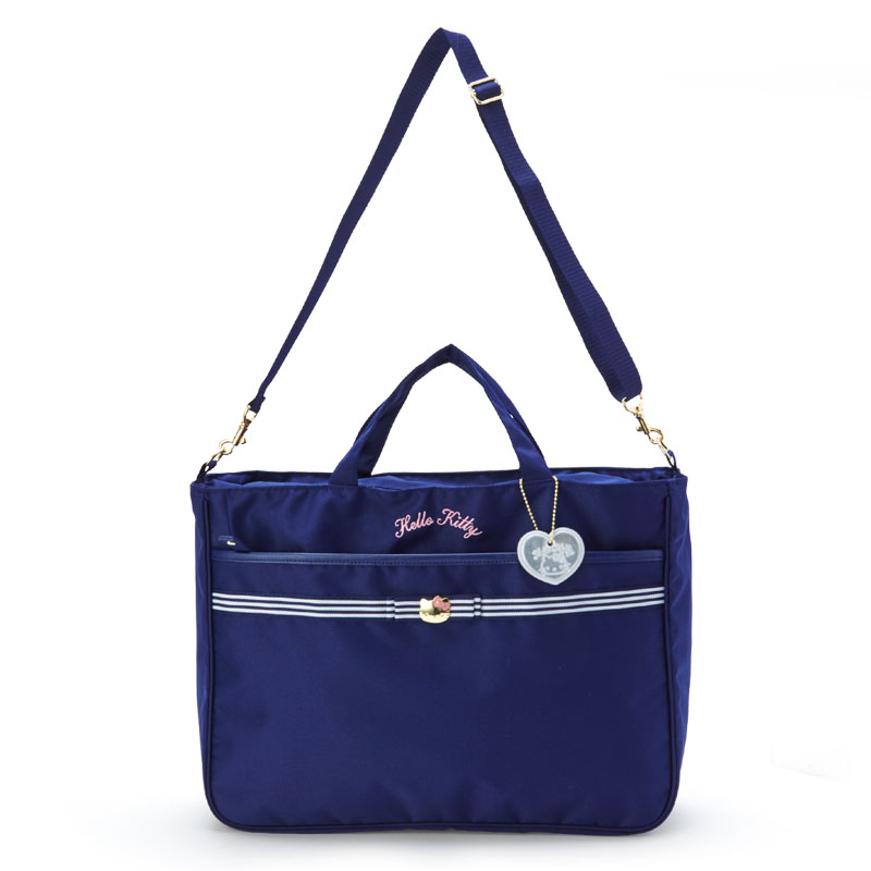 ハローキティ 2WAYレッスンバッグ(ネイビー)のサムネイル