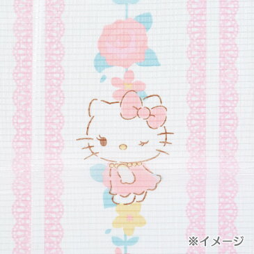 ハローキティ レースカーテン2枚組 100×133cm