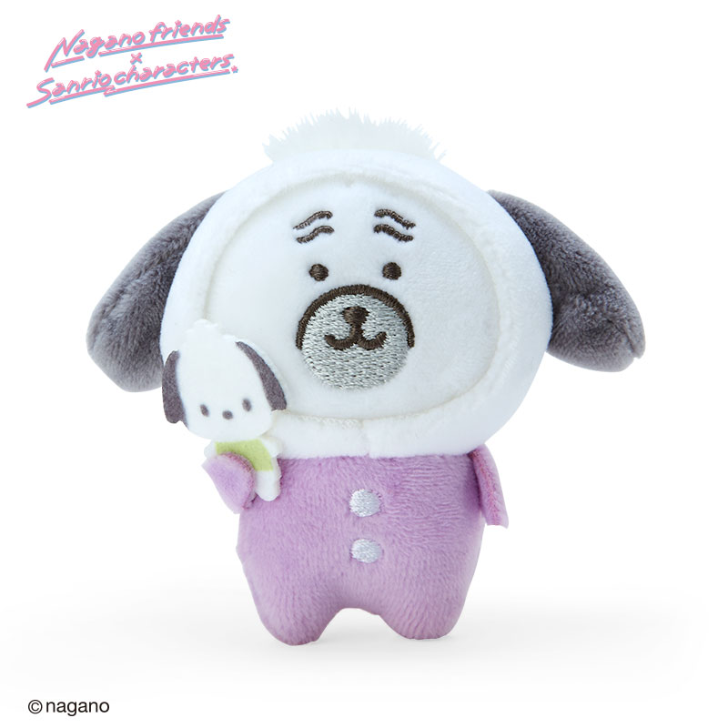 ナガノフレンズ×ポチャッコ マスコットブローチ（パグさん）のサムネイル