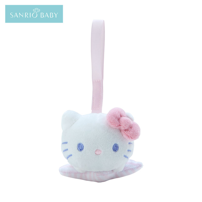 大切なあなたの笑顔が咲きますように☆ 〜Sanrio Baby〜星の上に寝転んだキティがかわいいメリー用マスコット★自分好みにカスタマイズできて楽しい♪■サイズ約幅8×奥行11.5×高さ6cm※ストラップ部分含まず■主な素材・原料ポリエステル●対象年齢0か月以上●面ファスナーで着脱可能●マザーズバッグなどいろいろなところに取り付け可能●別売のメリー・ミニメリーと組み合わせて使用可能●樹脂製の鈴入りで、ラトルとしても楽しめる■洗濯方法手洗い可※必ず使用上の注意をご確認ください。■原産国中国Sanrio Original