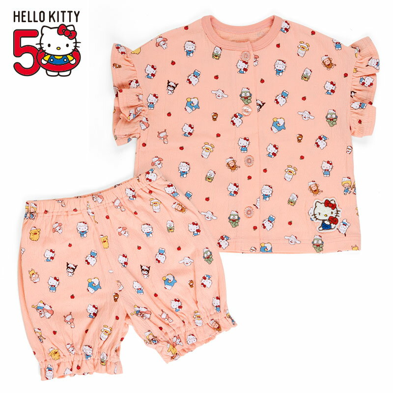 サンリオキャラクターズ パジャマ ピンク 80cm