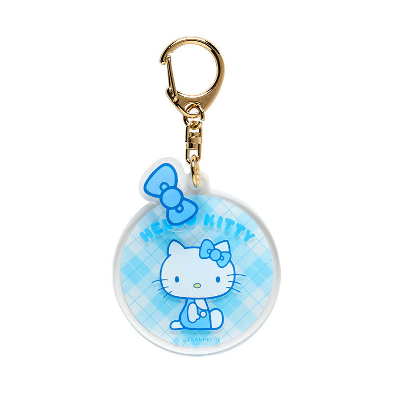 ハローキティ アクリルキーホルダー 座り（みずいろ）のサムネイル