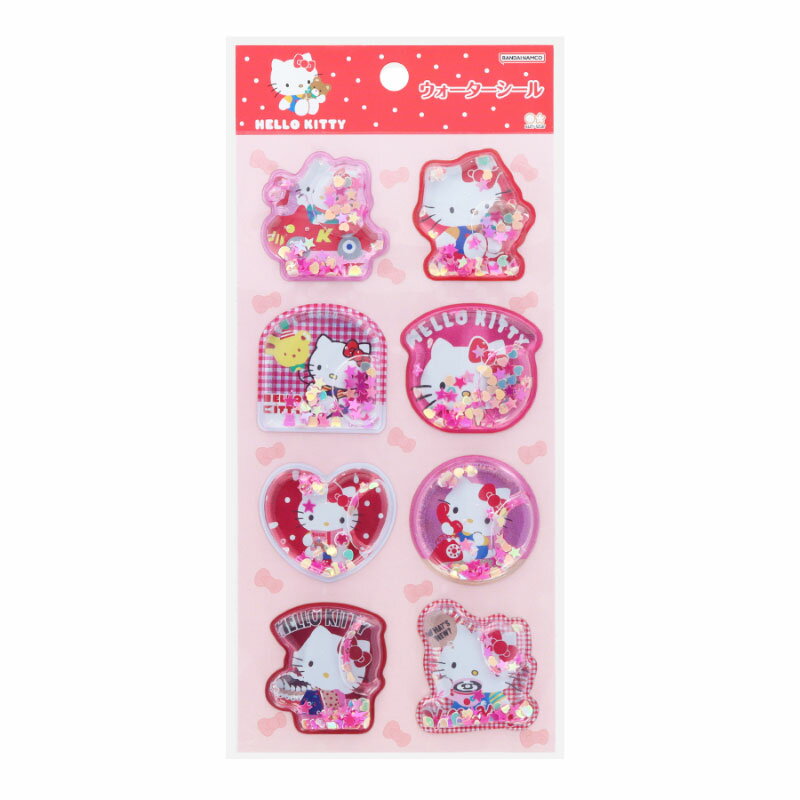 ハローキティ ウォーターシール（ドット）