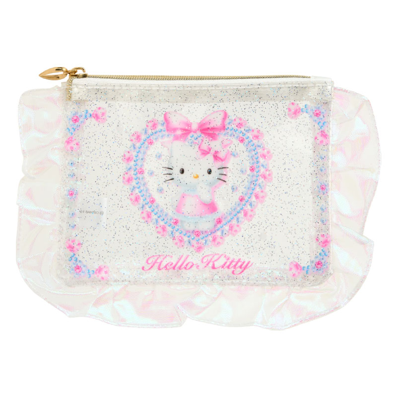 ハローキティ フリル付きポーチ（バレエコア）のサムネイル