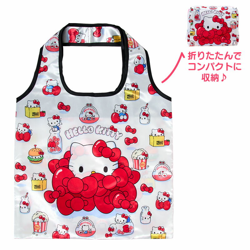 ハローキティ サテンエコバッグのサムネイル