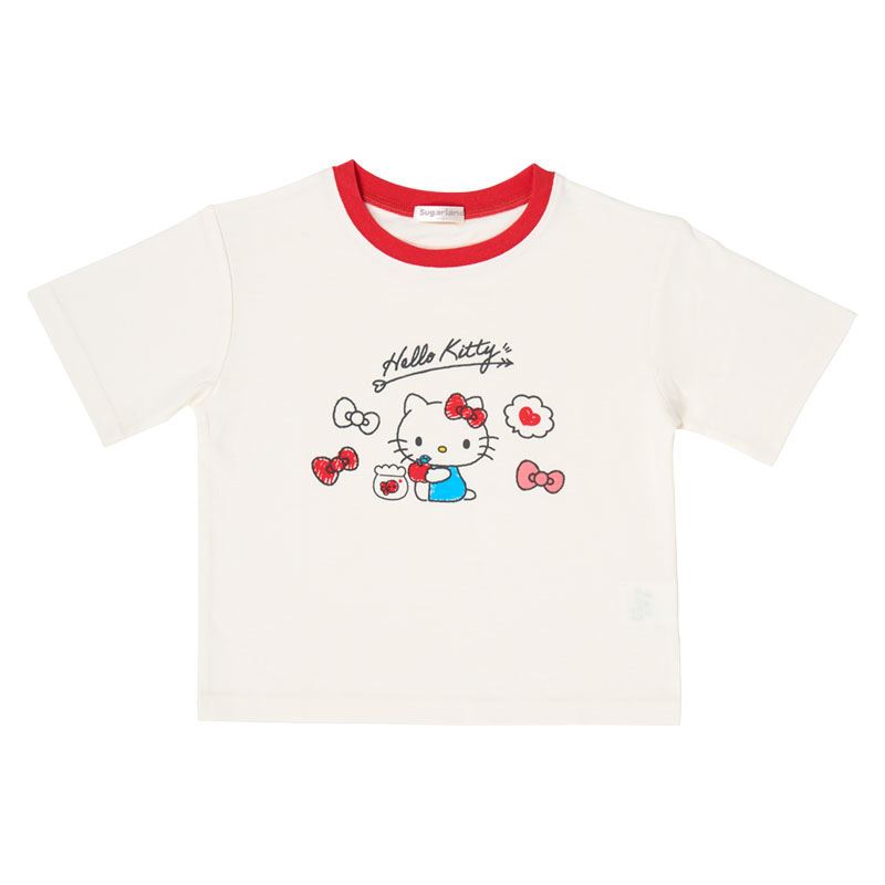 ハローキティ キッズ半袖Tシャツ ホワイト 140cmのサムネイル