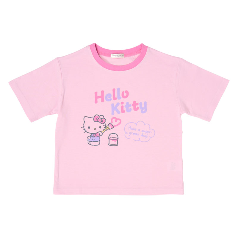 ハローキティ キッズ半袖Tシャツ ピンク 90cmのサムネイル
