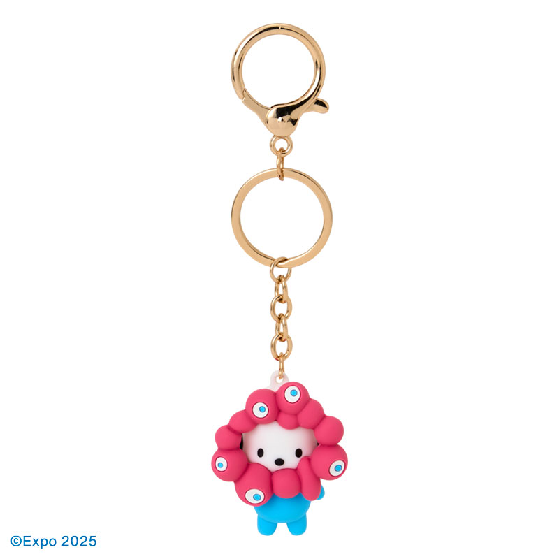 ポチャッコ EXPO2025 ミャクミャク なりきり立体マスコットカラーキーホルダーのサムネイル