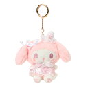 マイメロディ マスコットホルダー(白いちごのティータイム)
