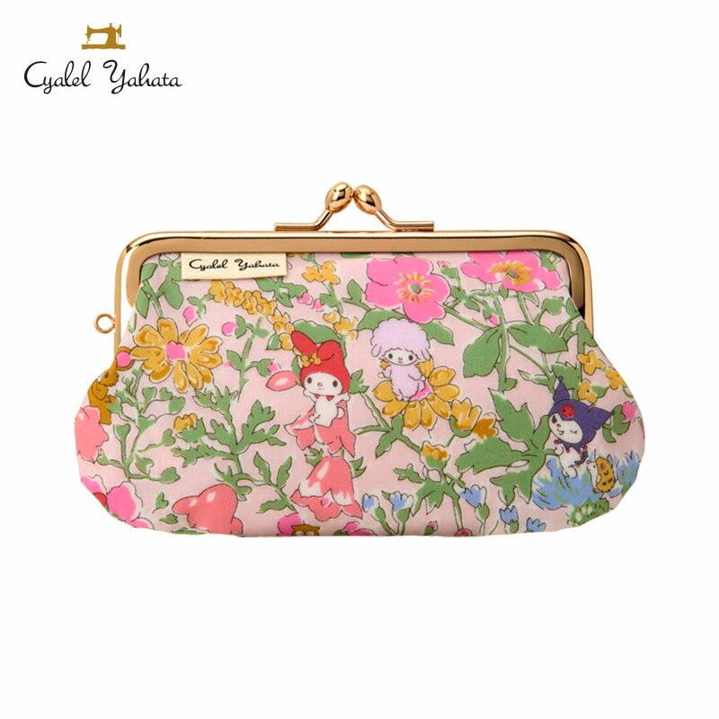 サンリオキャラクターズ リバティ・ファブリックス ミニがま口ポーチのサムネイル