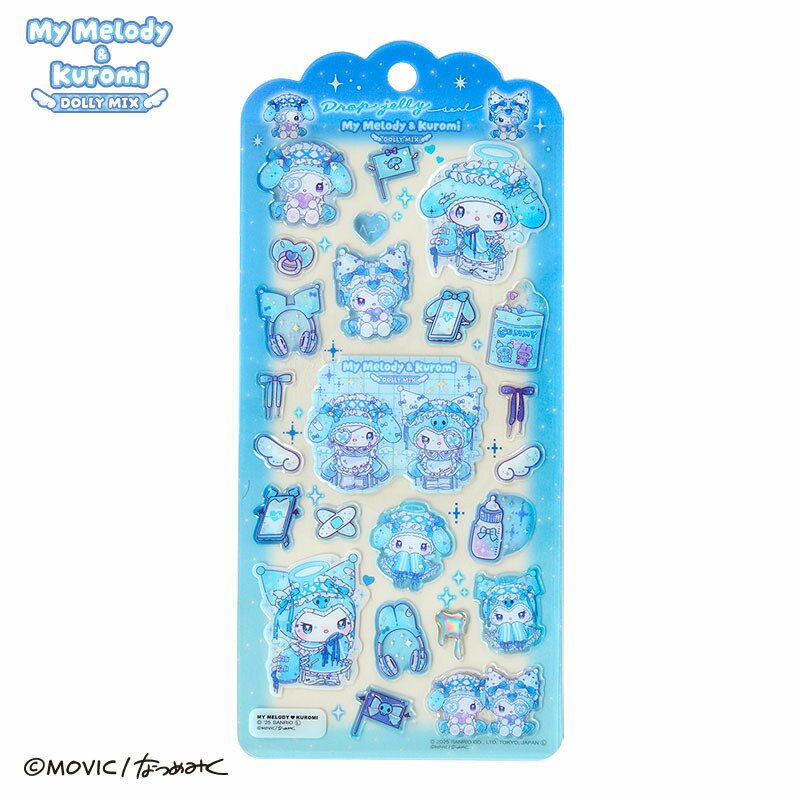マイメロディ&クロミ DOLLY MIX ドロップジェリーシールのサムネイル