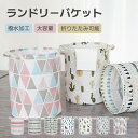 【2個セット】ランドリーバスケッ