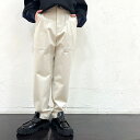 trois トロワ ストレッチポンチテーパードベイカーパンツ ボトムス フリーサイズ 綿 ナイロン ポケット ベルトループ pants 無地 Beige Black 大人可愛い ズボン 婦人服 ストレッチ性 テーパー…