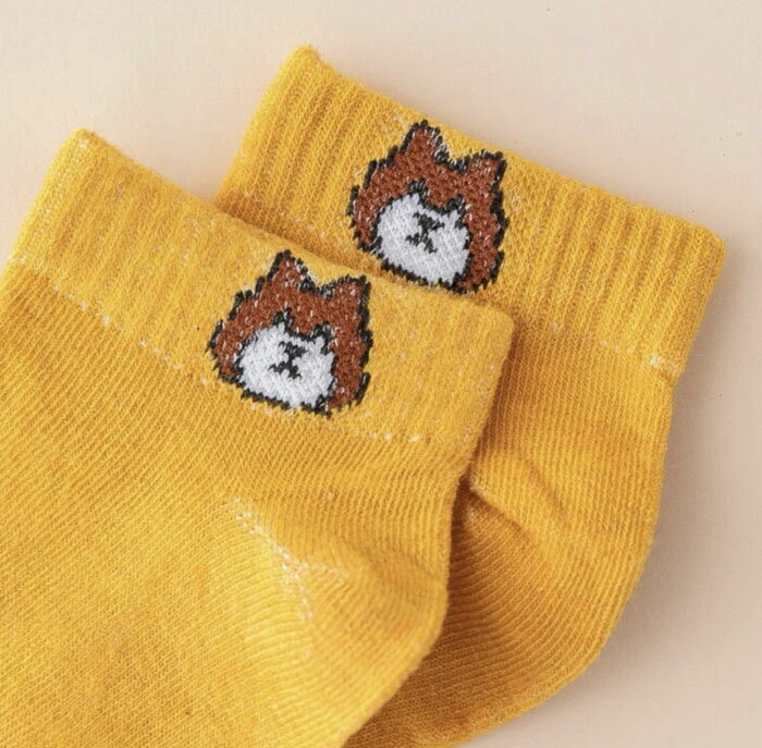 アニマルワンポイントデザイン10ペアセット 靴下 20cm~24cm レディースジュニアキッズ用