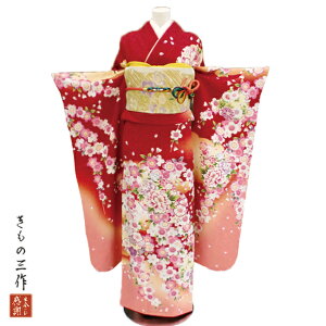 振袖 ふりそで 振袖レンタル 着物 フルセット 送料無料 結婚式 成人式 着物レンタル L-5002 Lサイズ 155cm~165cmバーゲン