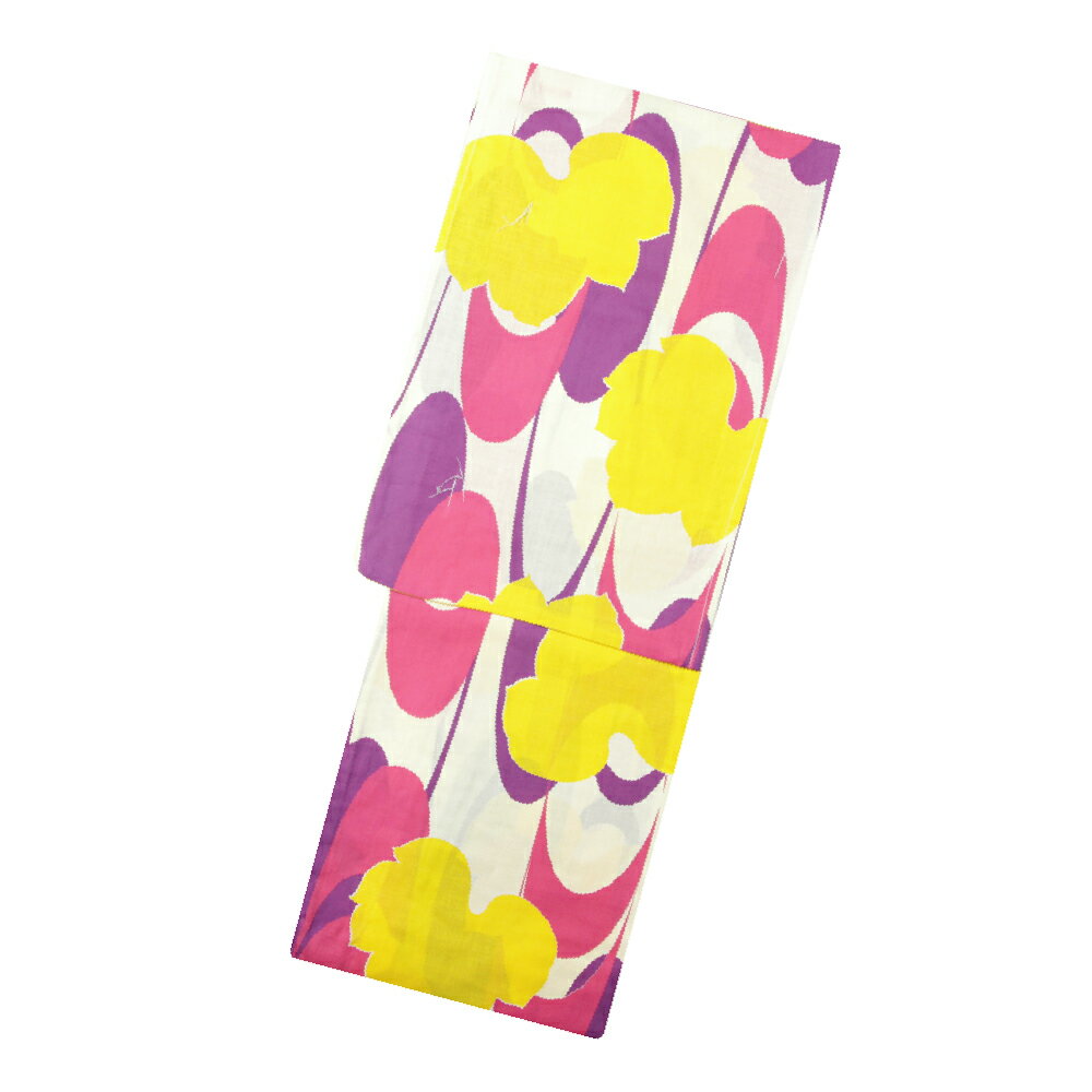 浴衣 ゆかた レディース 大人浴衣 ma16-1 ma16-2 レトロ モダン 可愛い 浴衣単品 お仕立て上がり 綿浴衣 フリーサイズ