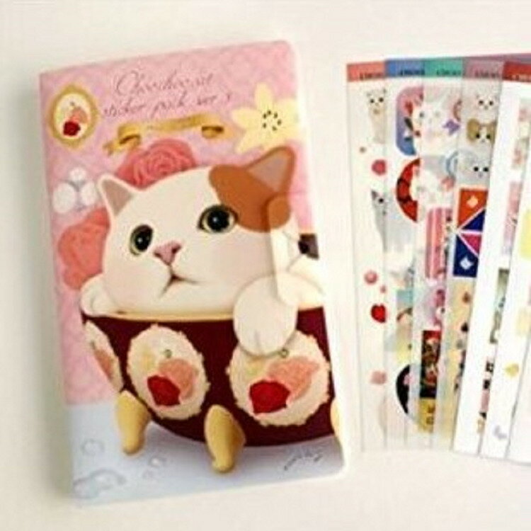 猫 シール jetoy ジェトイ Choo choo cat ステッカー パック Ver.3 point sticker シール ねこ 猫 ネコ