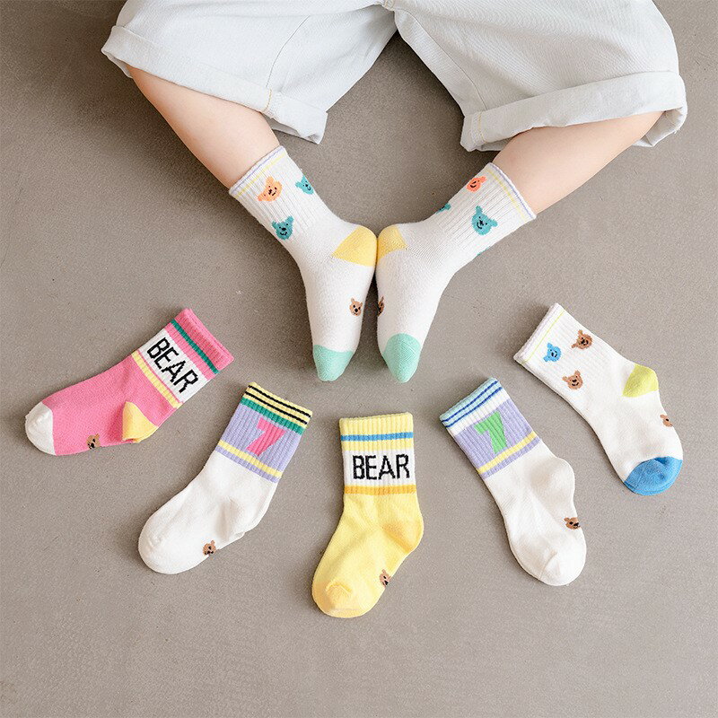 Rakuten - 子供靴下 ソックス 3足セット 子供ソックス キッズソックス 選べる3サイズ 送料無料
