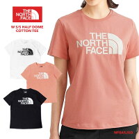 ノースフェイス Tシャツ レディース THE NORTH FACE NF0A5JXD 半袖 トップス アウトドア ティーシャツ ロゴ スポーツ アウトドア ストレッチ ドライ サラサラ コットン 可愛い 定番 カラフル 白 黒 ピンク ホワイト ブラック