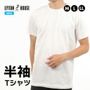 レイトンハウス メンズ Tシャツ ウェア ホワイト スポーツ LEYTON HOUSE トップス LRT-120M 半袖 *