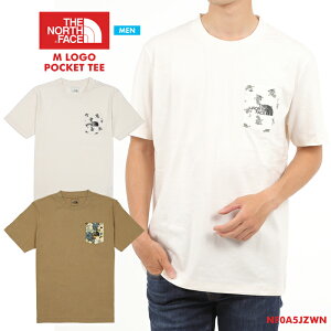 10%OFFクーポン配布中！ノースフェイスTシャツ メンズ THE NORTH FACE NF0A5JZW ポケット付き 半袖 トップス 人気アウトドア ブランド ティーシャツ 紳士 ウェア コットン 夏 秋コーデ スポーツ ノースtシャツ かわいい おしゃれ アースカラー 綿素材 フェス BBQ