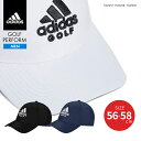 アディダス 帽子 メンズ ゴルフ キャップ adidas ブランド おすすめ パフォーマンス ベースボールキャップ 6パネル カーブ 野球 試合観戦 スポーツ テニス 部活 釣り プレゼント ブラック ホワイト 黒 白 GOLF PERFORM H HA9257 HA9258 HA9259 セール