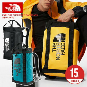 マラソンSALE！ノースフェイス フューズボックス リュック メンズ レディース バッグ 15L THE NORTH FACE EXPLORE FUSEBOX S BACKPACK 撥水 ブラック バックパック スポーツ 小さめ アウトドア コンパクト ソロキャン 登山 フェス 通学 定番 NF0A3KYV 新学期 秋 秋冬 旅行