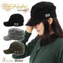 【送料無料】男女兼用 ワークキャップ 帽子 人気 ブランド SCALA スカラハット VANGUARD SS1024 ヴァンガード レディース メンズ キャップ...