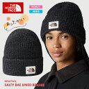 ノースフェイス 帽子 メンズ レディース ビーニー SALTY BAE LINED BEANIE NF0A7WJL スポーツ 防寒 冬 登山 アウトドア 雪 ニット帽 紳士 男女兼用 トレーニング ランニング ウォーキング ブラック 黒 シンプル