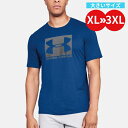 UNDER ARMOUR アンダーアーマー メンズ BOXED SPORTSSTYLE SS UA Tシャツ ビッグロゴ 紳士 男性 1329581 スポーツウェア トップス*