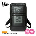ニューエラ リュック かばん バックパック ユニセックス 大きめ 多機能 無地 ブラック 黒 ストリート NEW ERA 46L A4対応